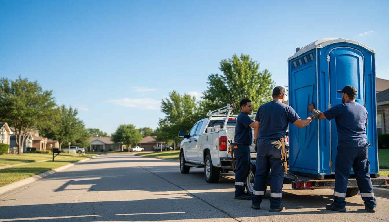 Portable Toilet Rental in Castroville, TX near me